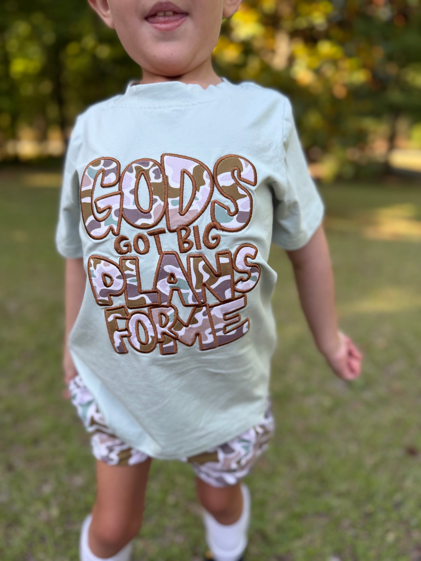 RTS - Camo Big Plans For Me Tee