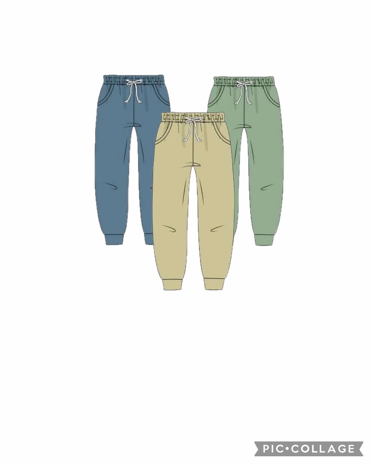 RTS - Khaki/Green/Blue Jogger Pack
