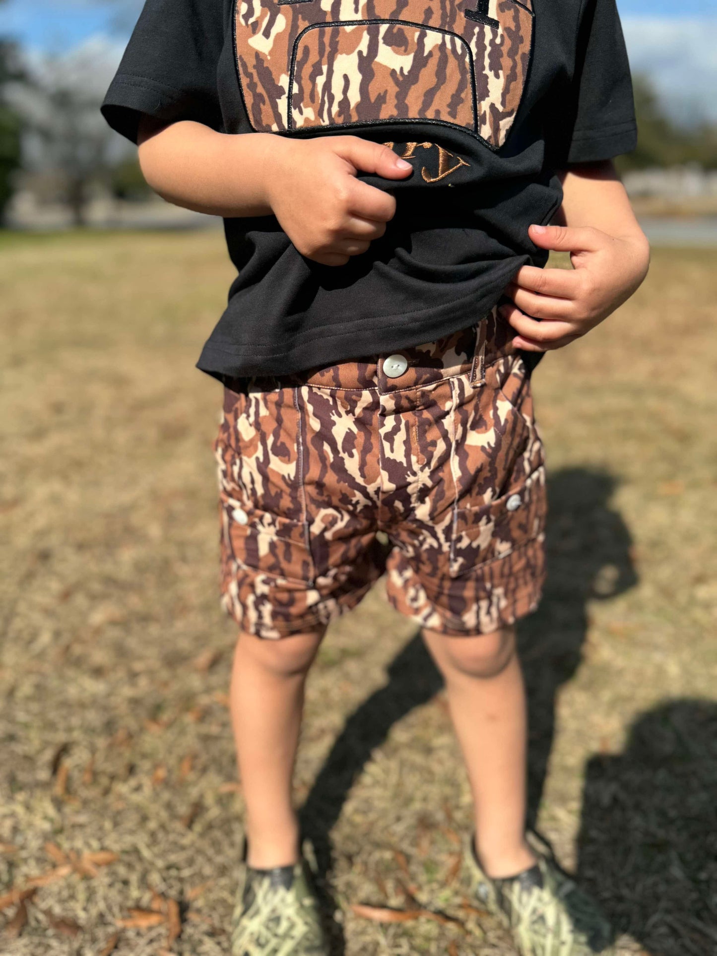 RTS - Tree Camo Fishing Shorts