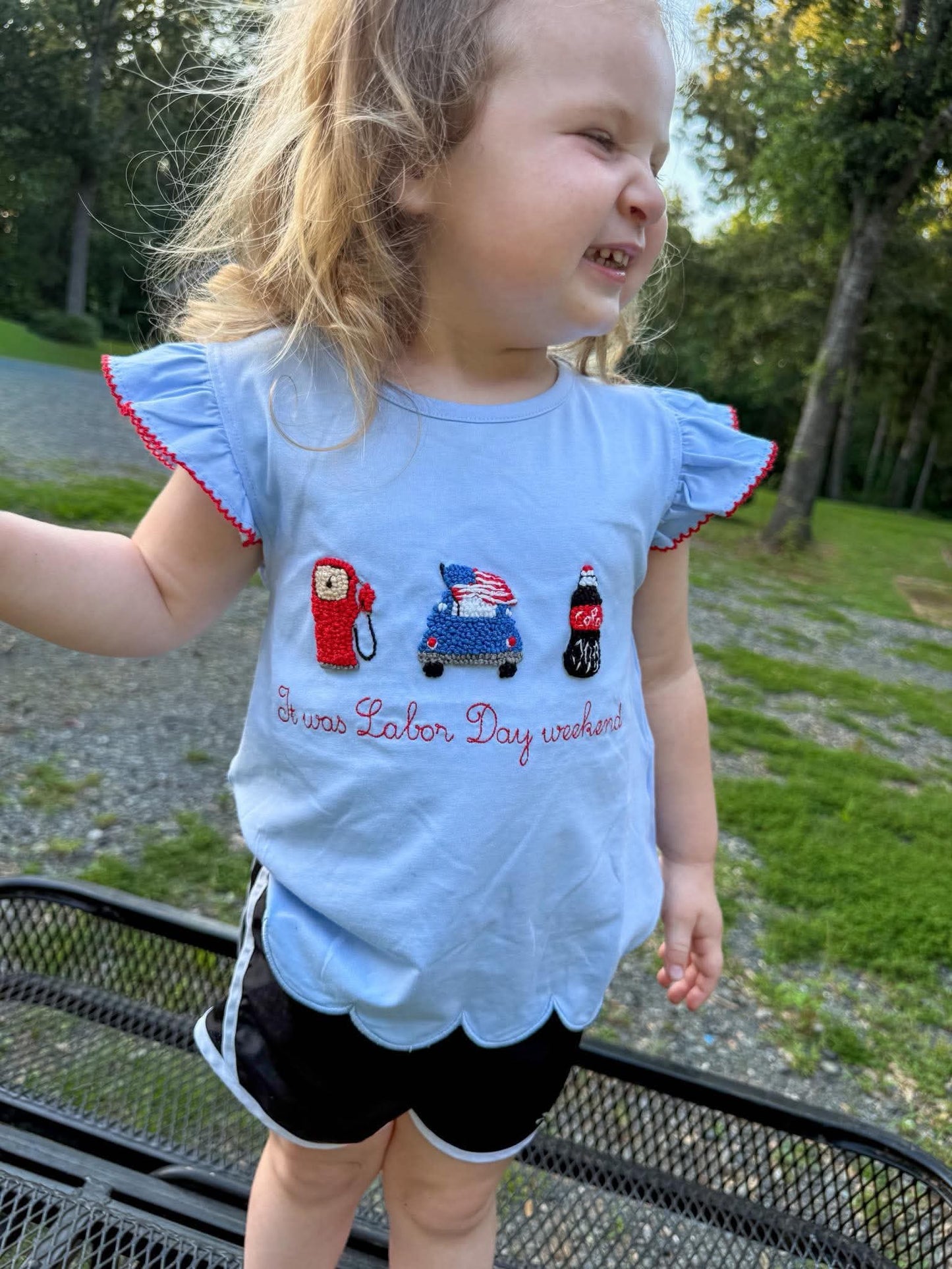 RTS - Girl Labor Day Tee