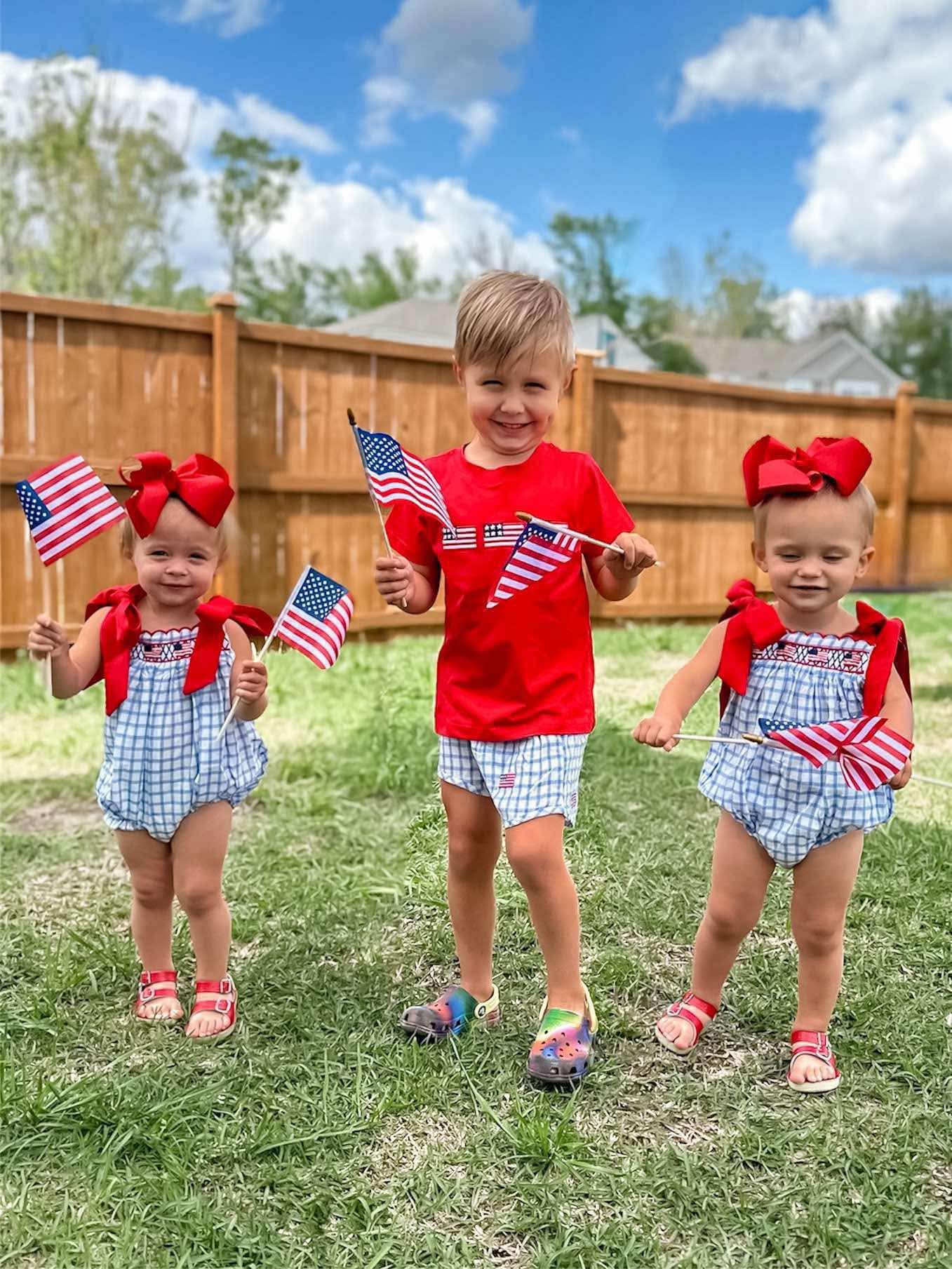 RTS- Boy Flag Short Set