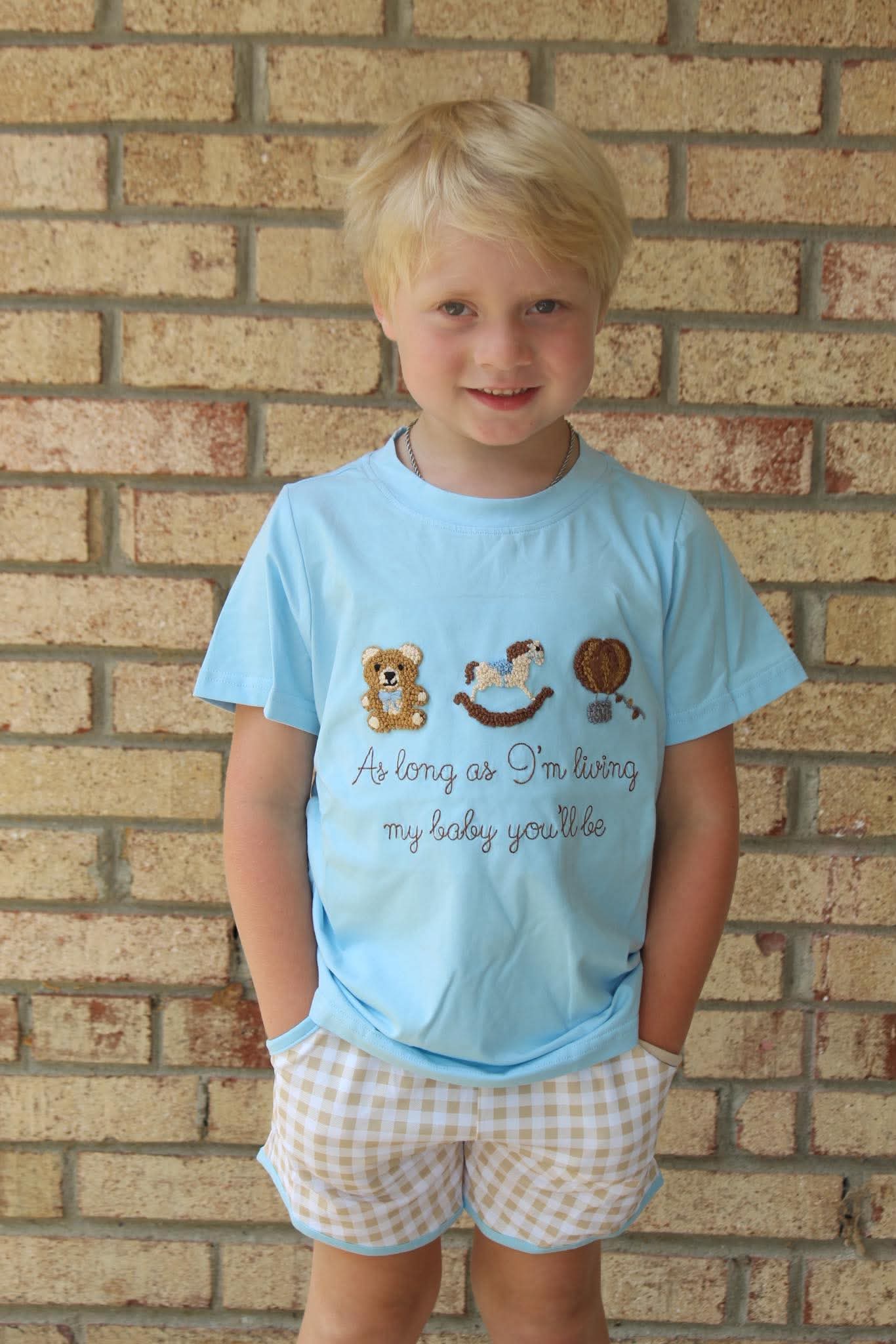 RTS - Boy My Baby Short Set