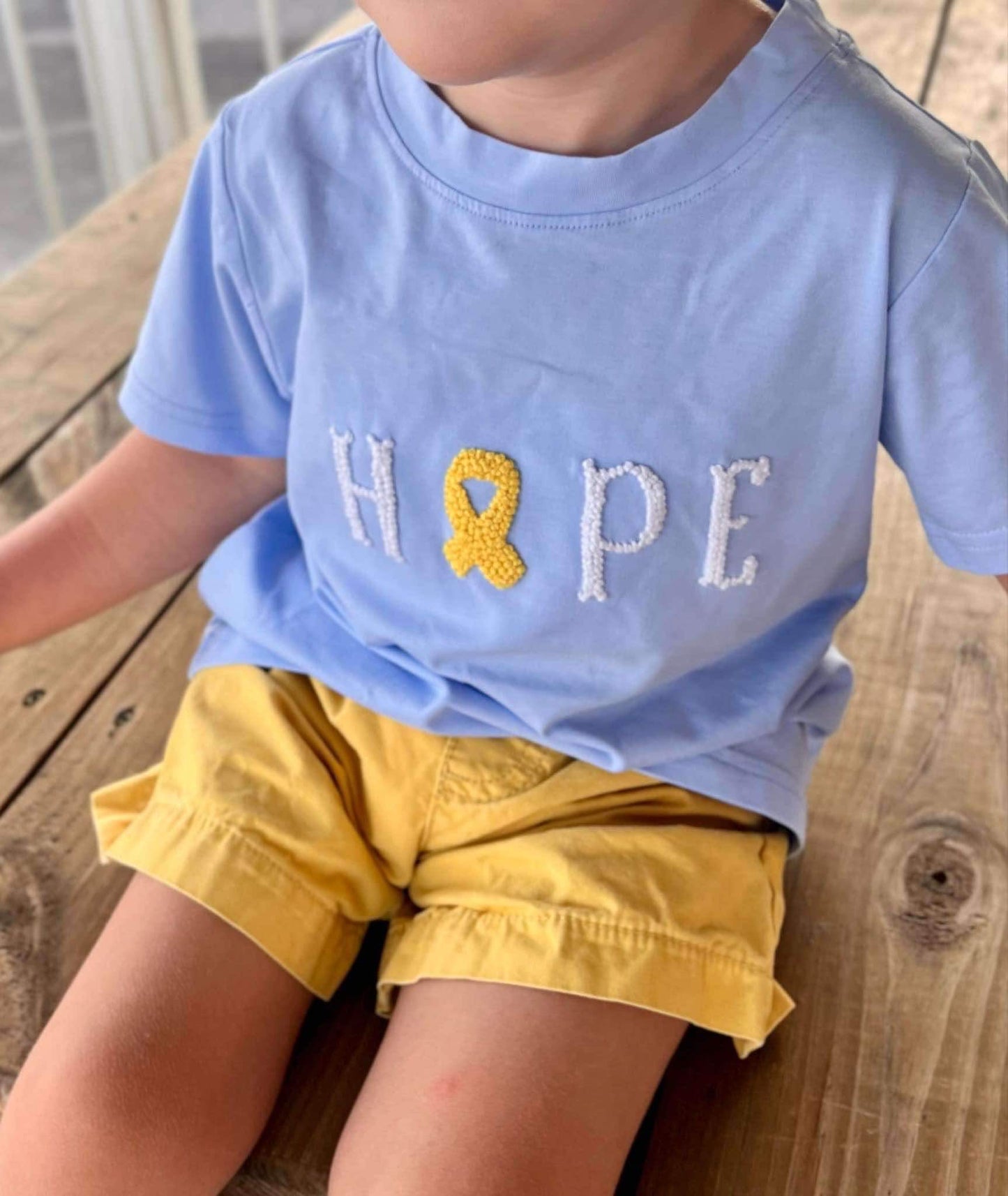 RTS - Yellow Ribbon 'Hope' Shirt