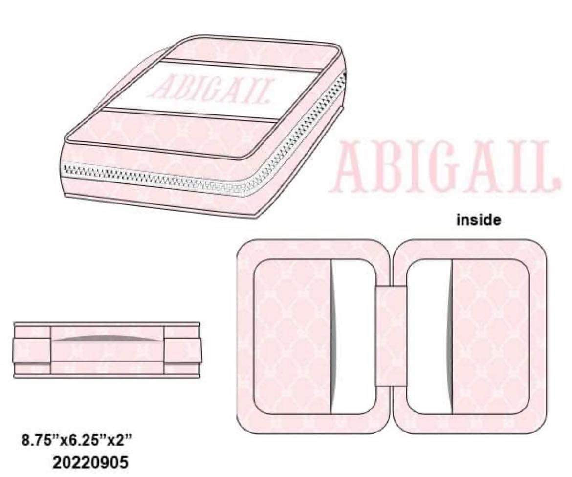 RTS - Pink Bow Bible Cover