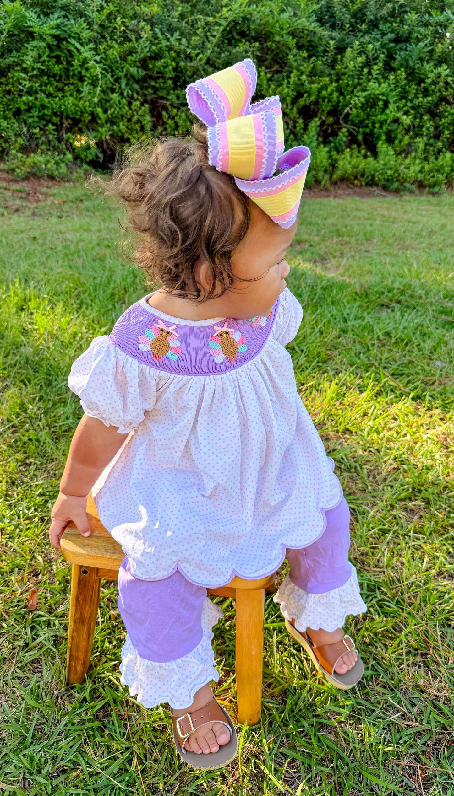 RTS - Girl Turkey Pant Set