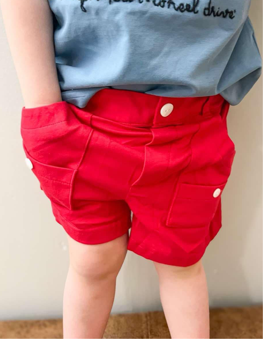 RTS - Red Fishing Shorts
