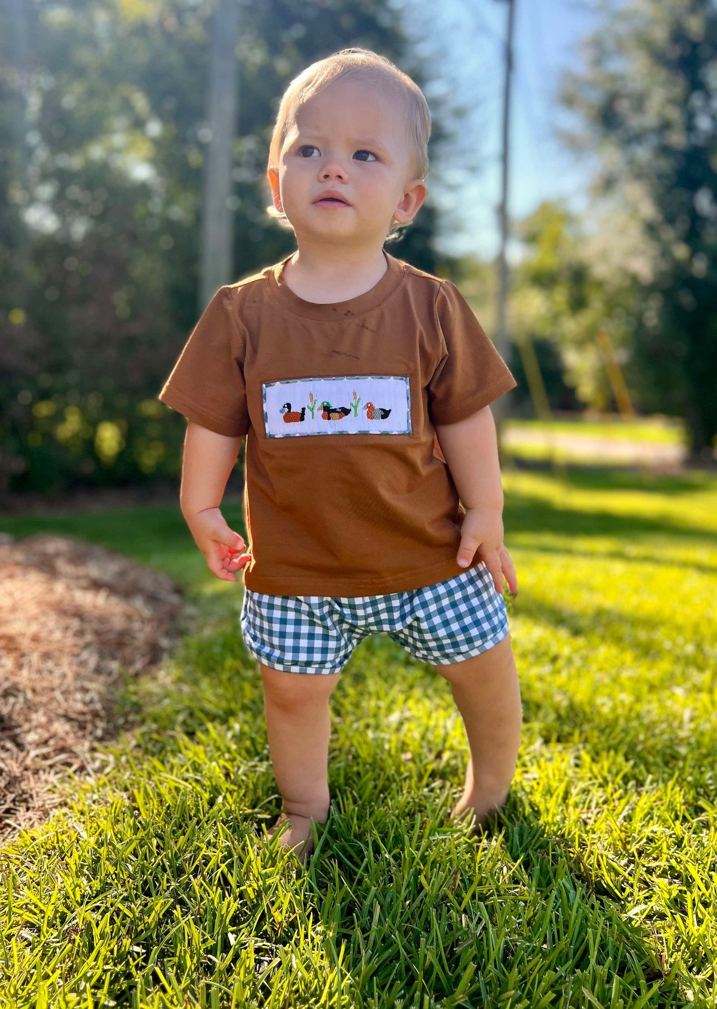 RTS - Duck Smock Short Set
