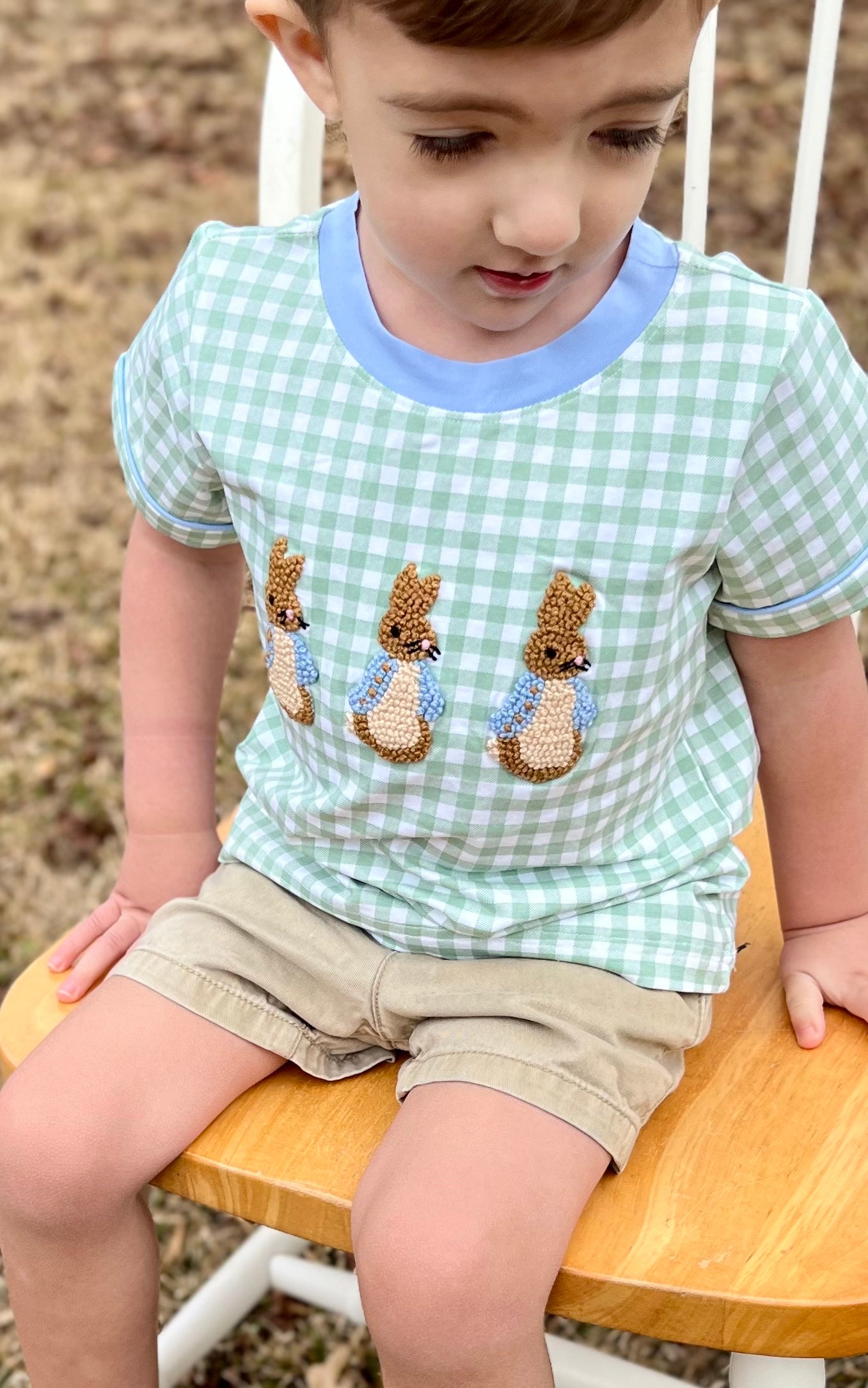 RTS - Bunny French Knot Tee
