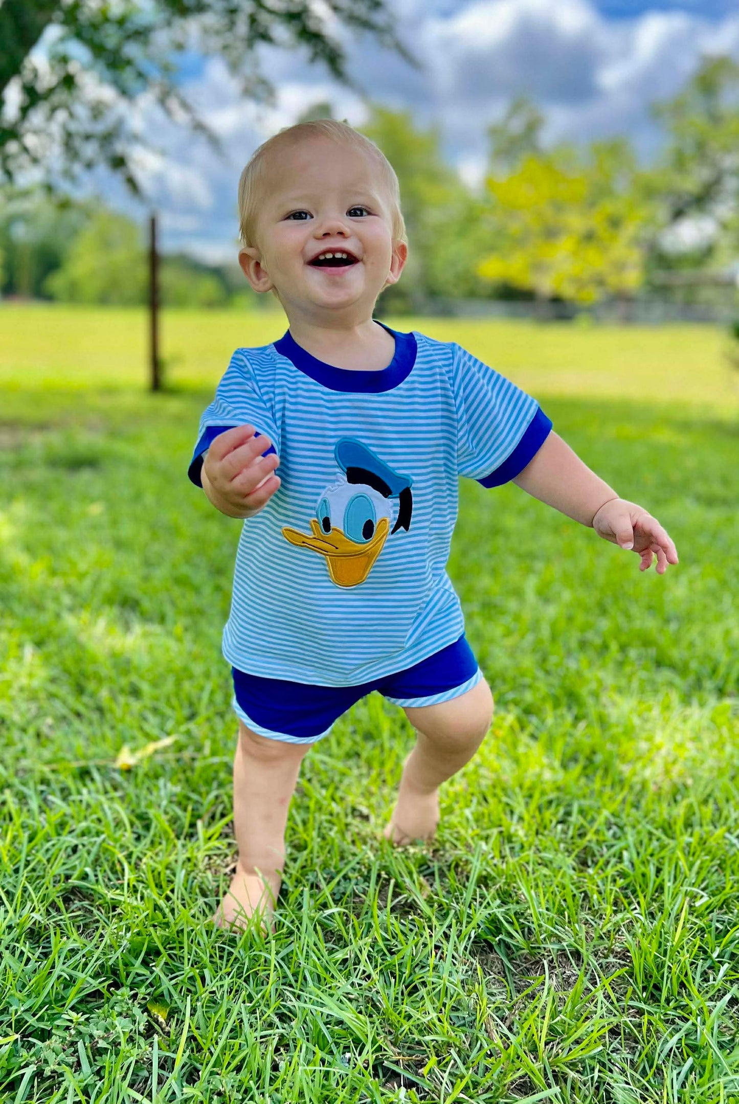 RTS - Blue Duck Short Set