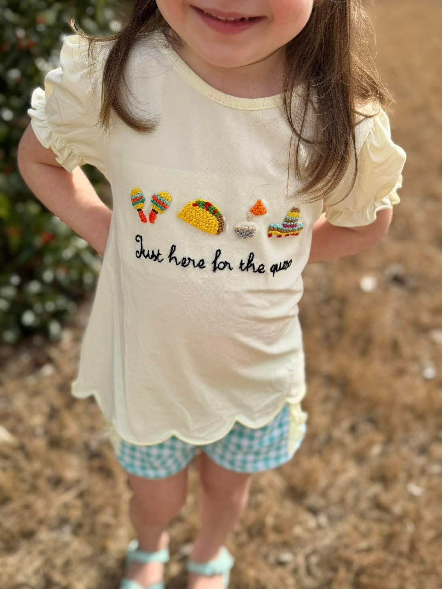 RTS - Girl Queso Short Set