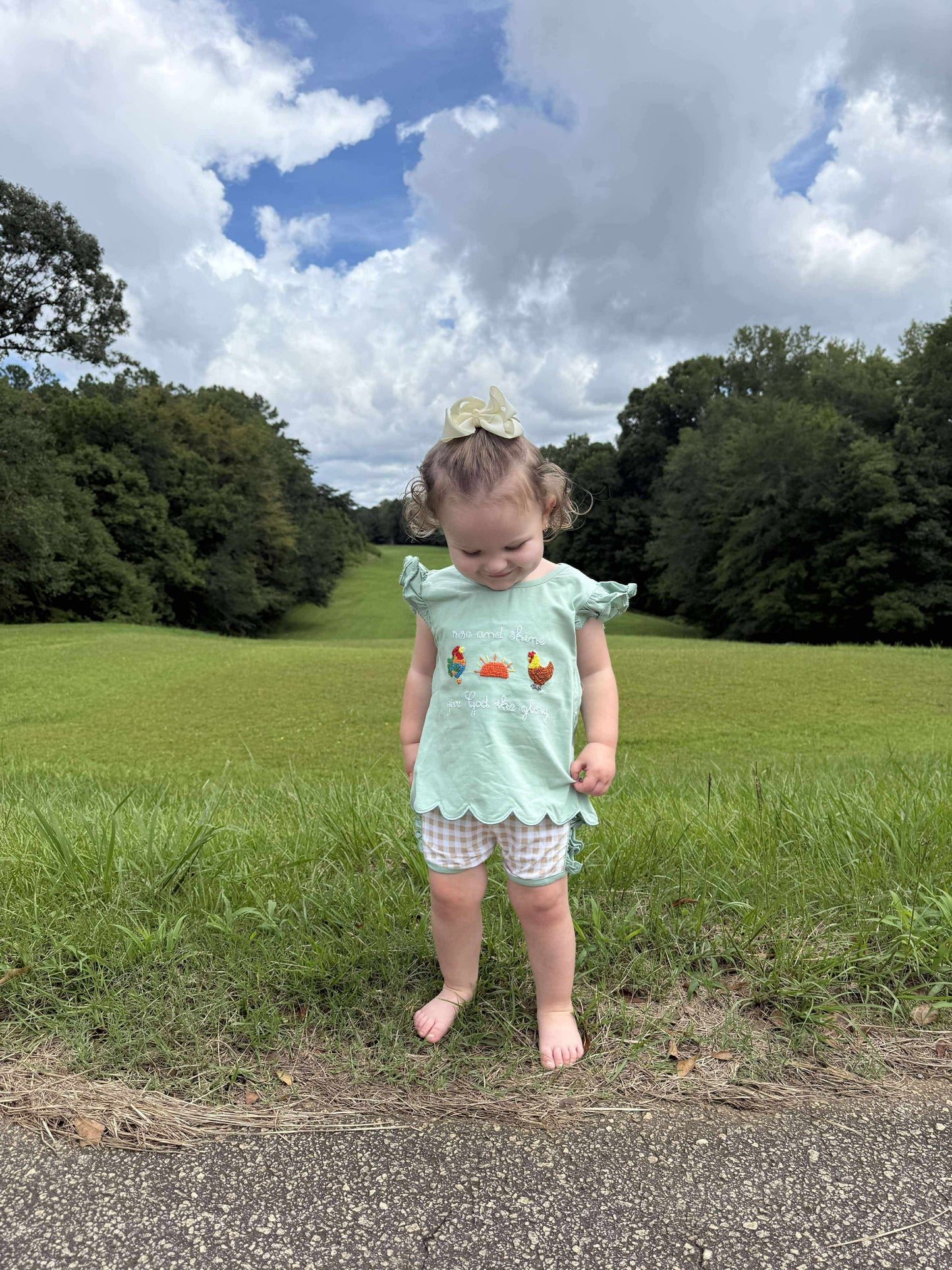 RTS - Girl Rise and Shine Short Set