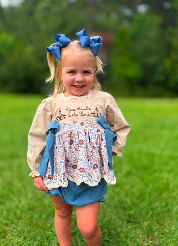 RTS - Give Thanks Diaper Set