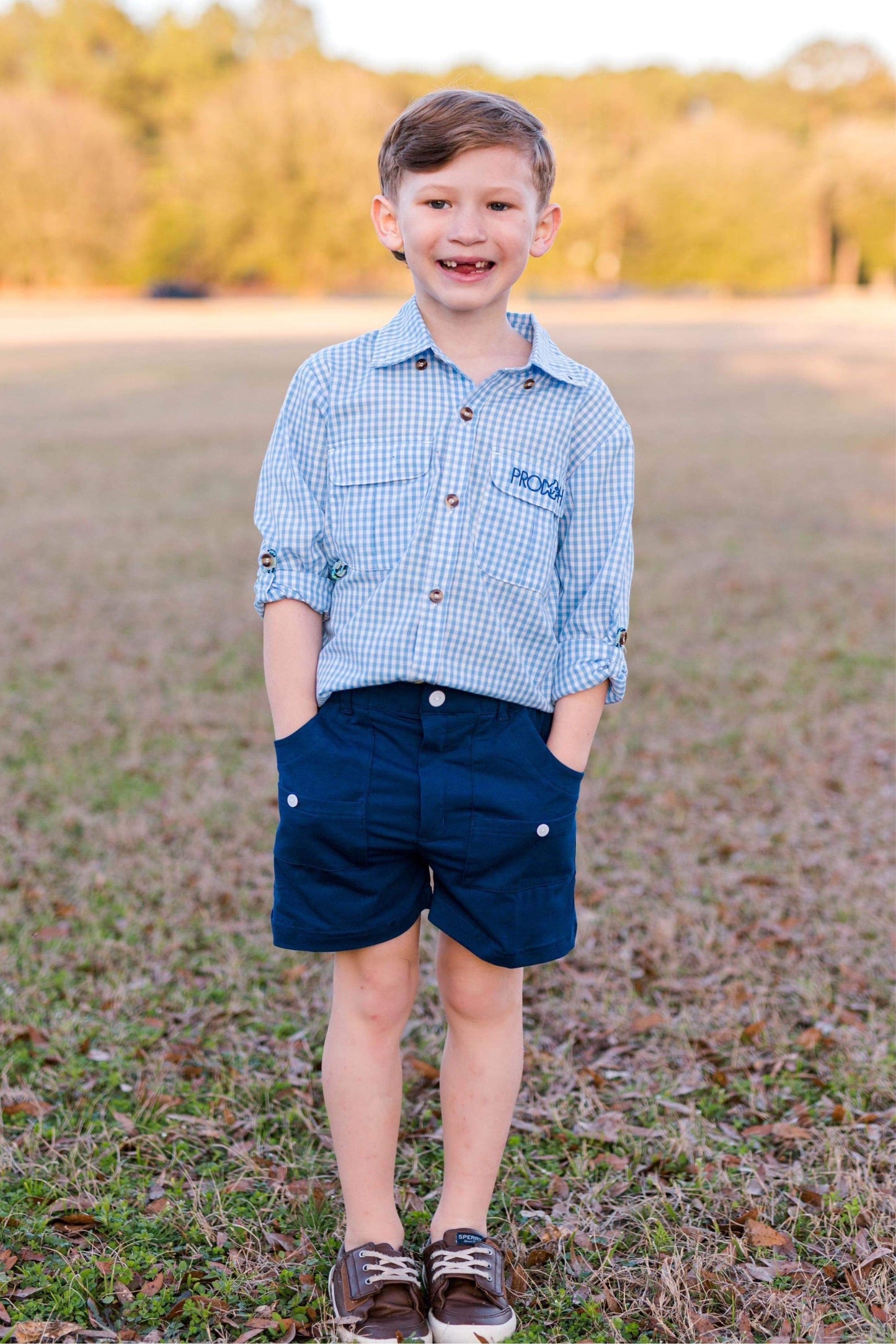 RTS - Navy Fishing Shorts