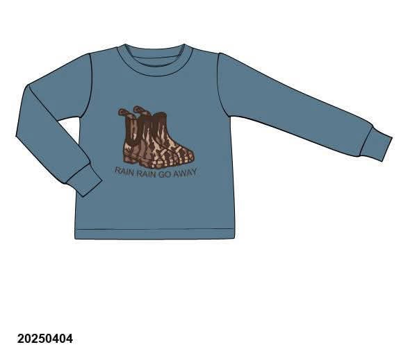 RTS - Camo Rain Boots Tee