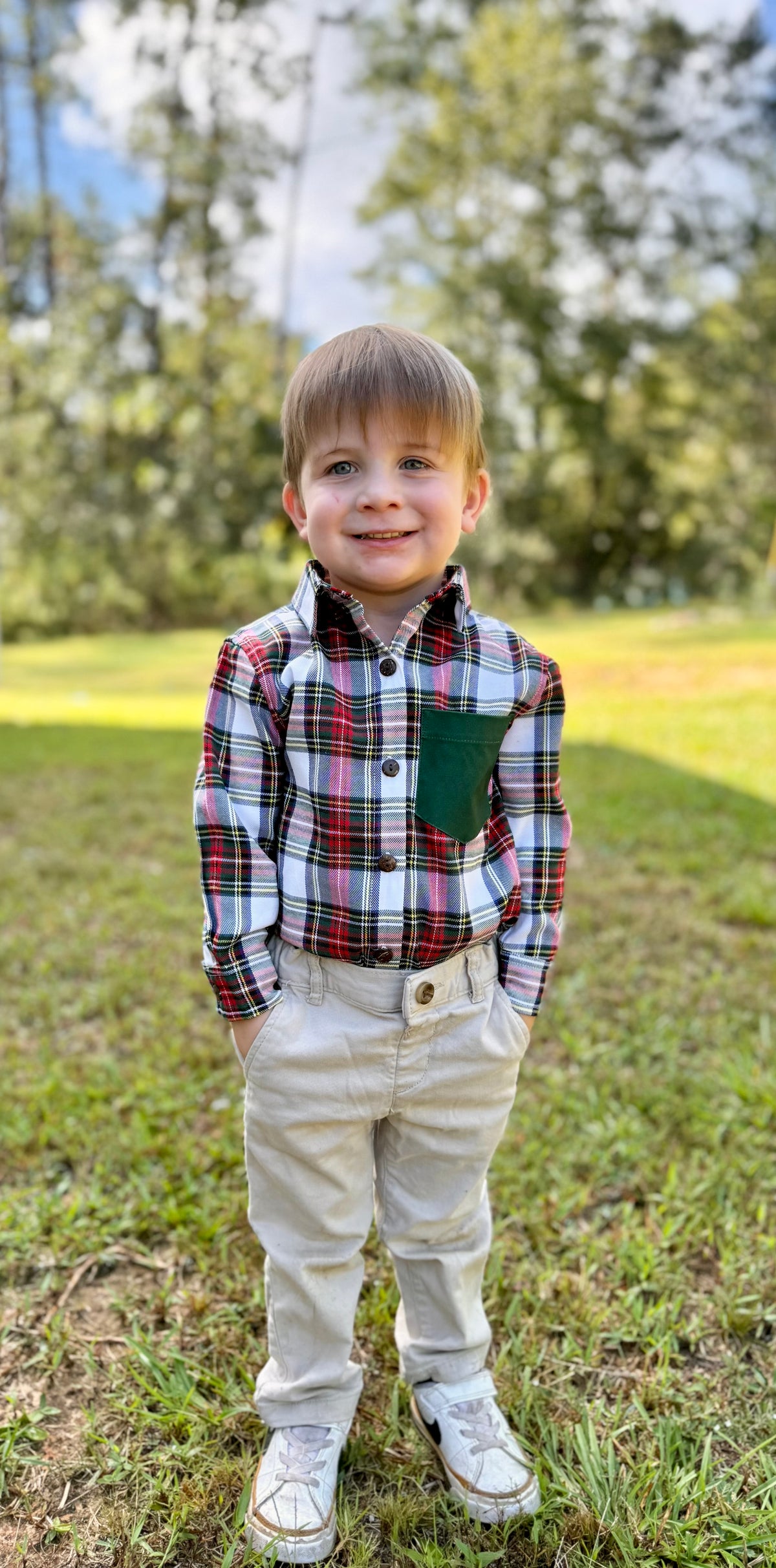 RTS - Plaid Button Up