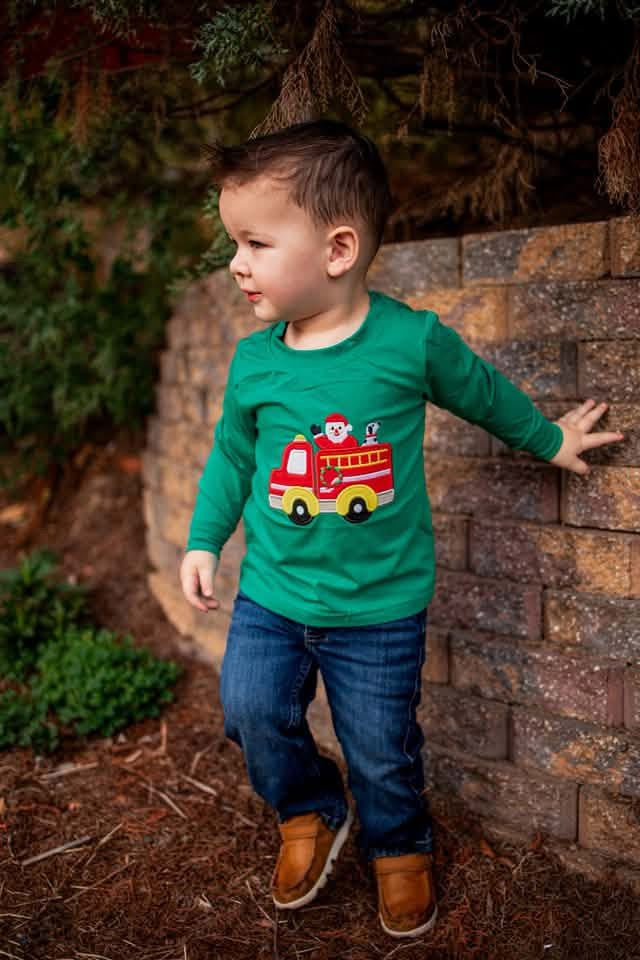 RTS - Boy Firetruck Tee