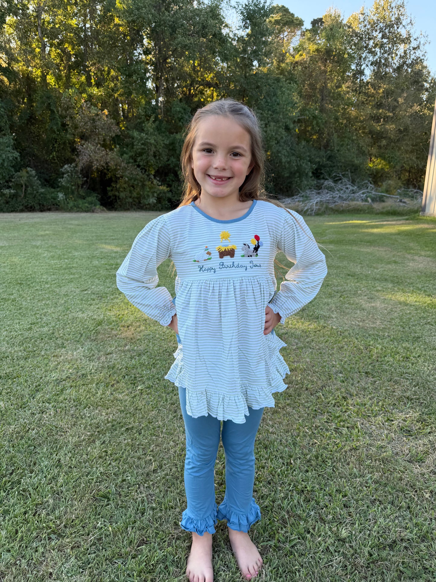 RTS - Happy Birthday Jesus Girl Set