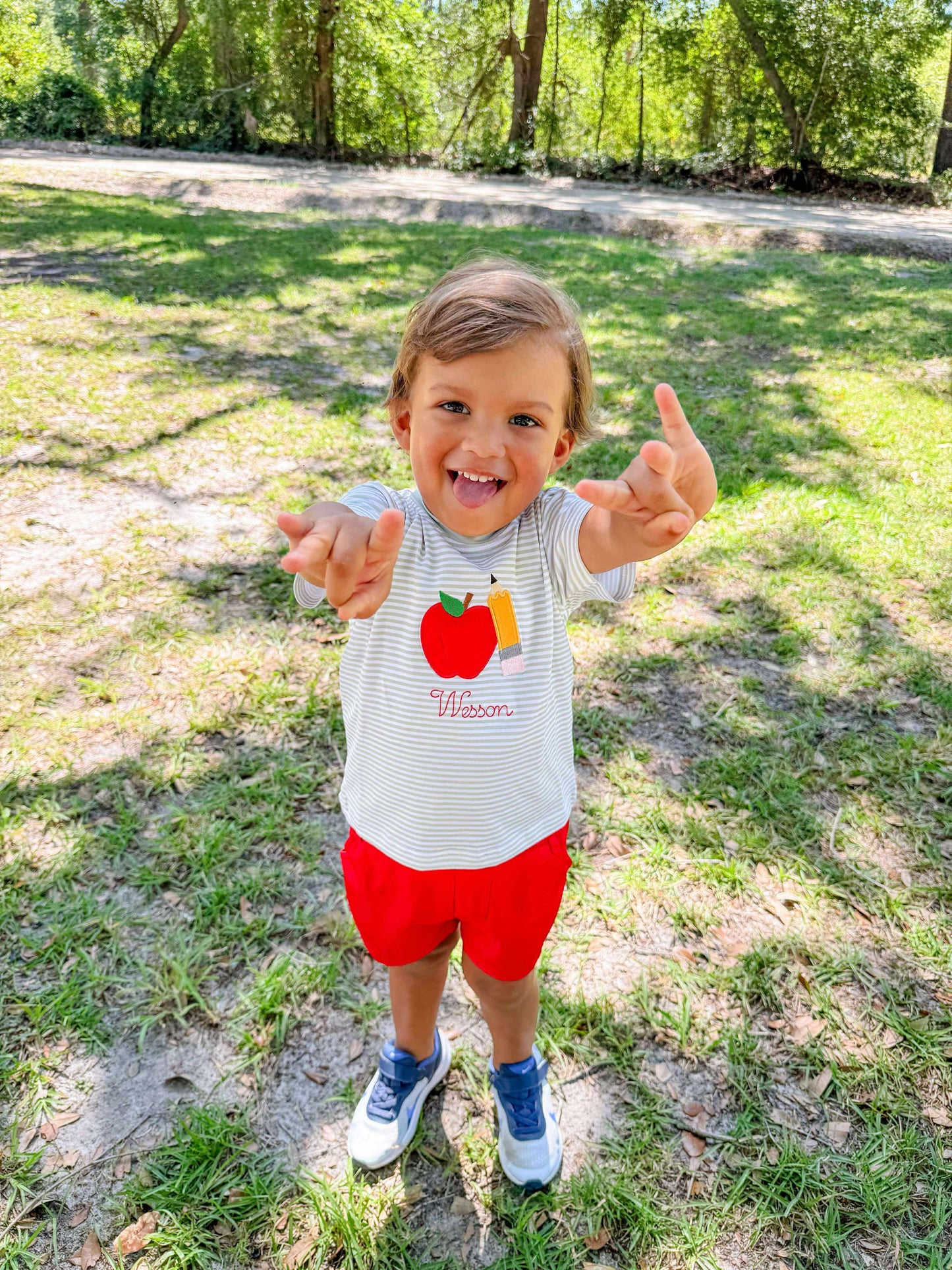 RTS - Apple Pencil Stripe Tee