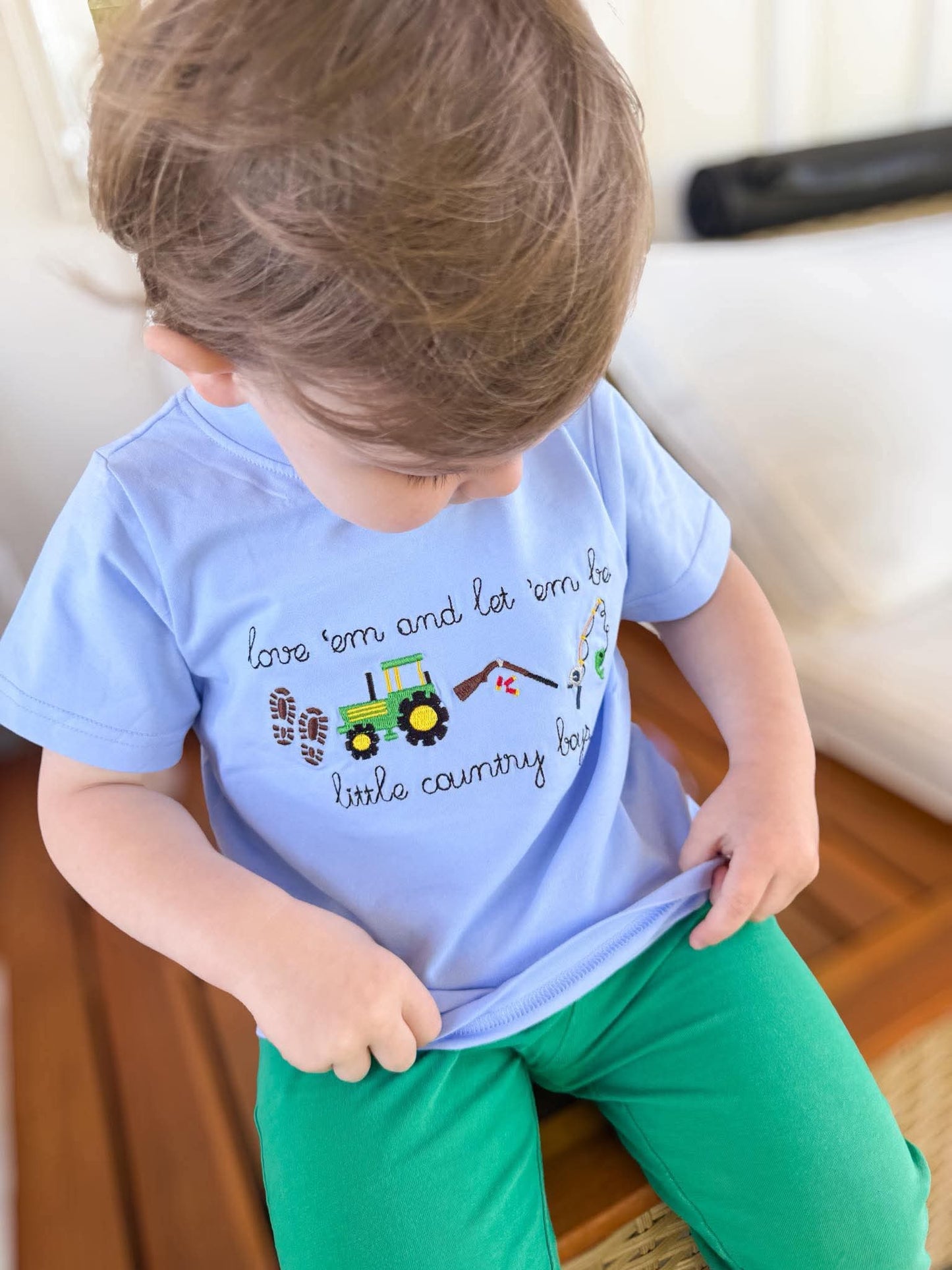 RTS - Little Country Boy Tee