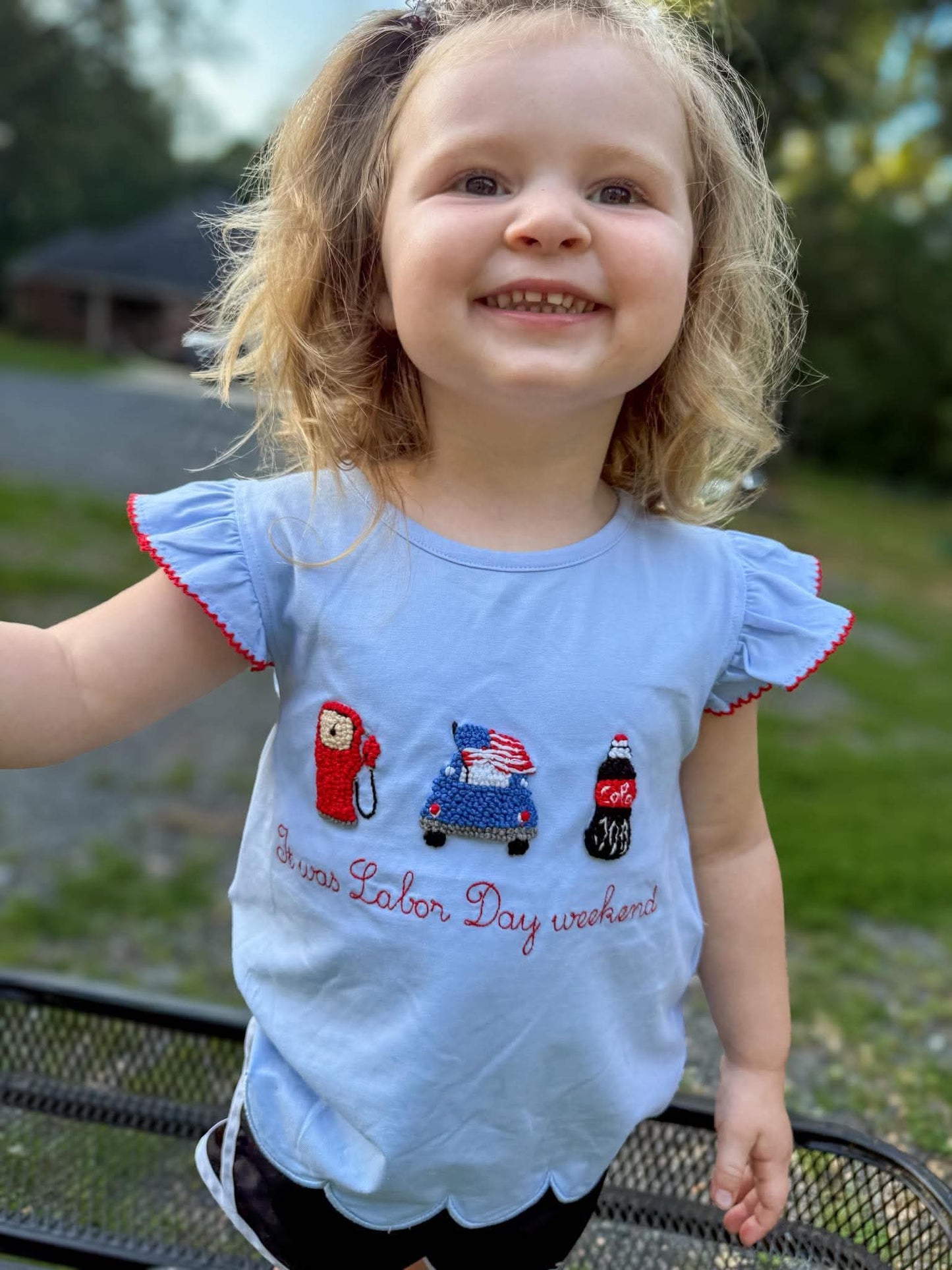 RTS - Girl Labor Day Tee