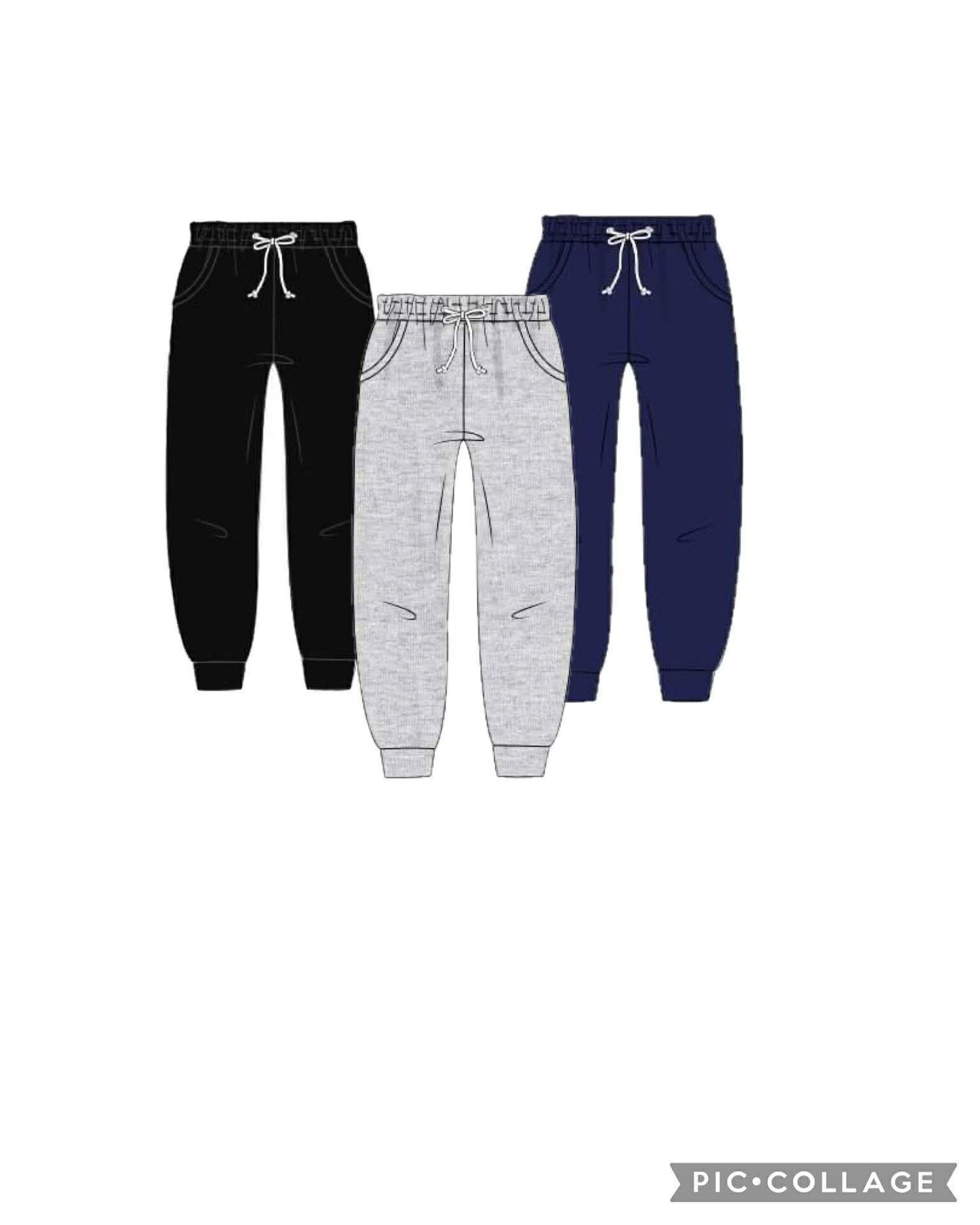 RTS - Black, Navy, Grey Jogger Pack