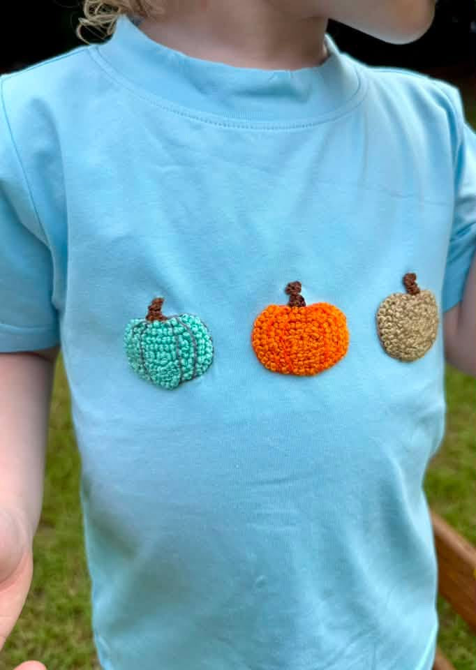 RTS - Boy Pumpkin Trio Short Set