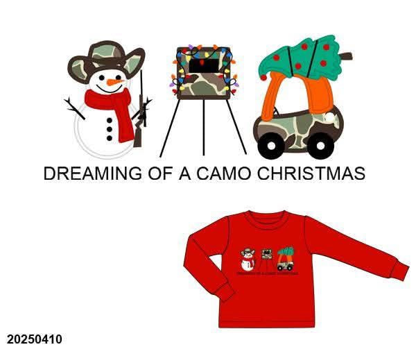 RTS - Dreaming Of A Camo Christmas Tee