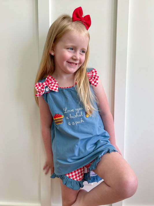 RTS - Girl Bushel Short Set