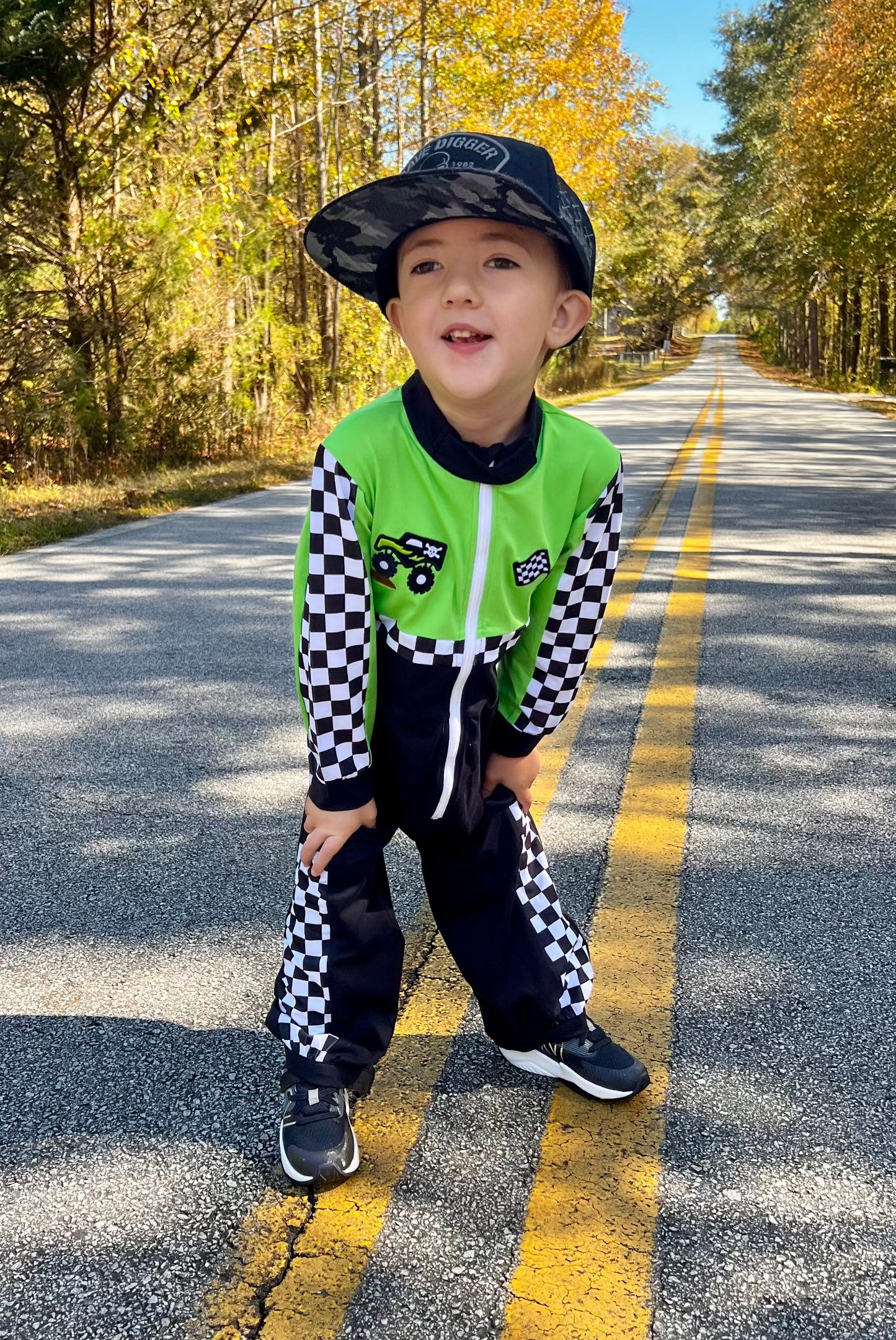 RTS - Green Race Suit