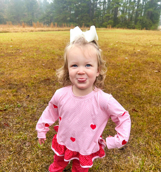 RTS - Itty Bitty Heart Jogger Set