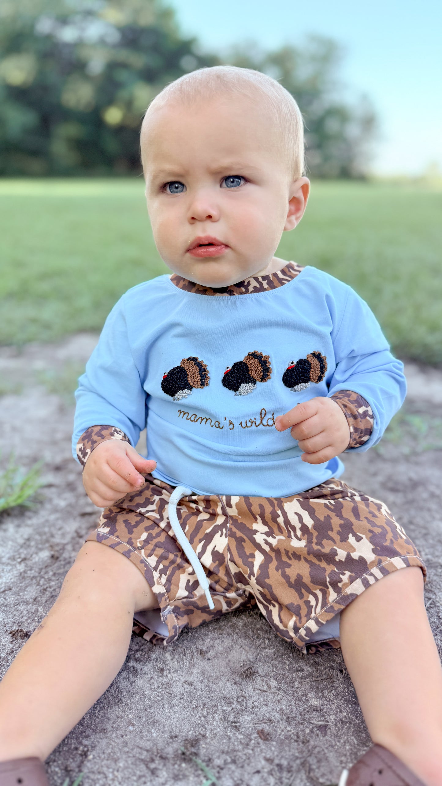 RTS - Blue Turkey Trio Tee