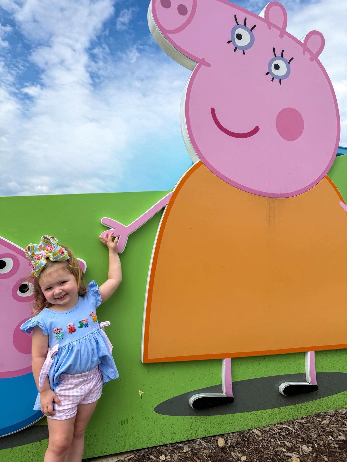 RTS - Girl Pig Short Set
