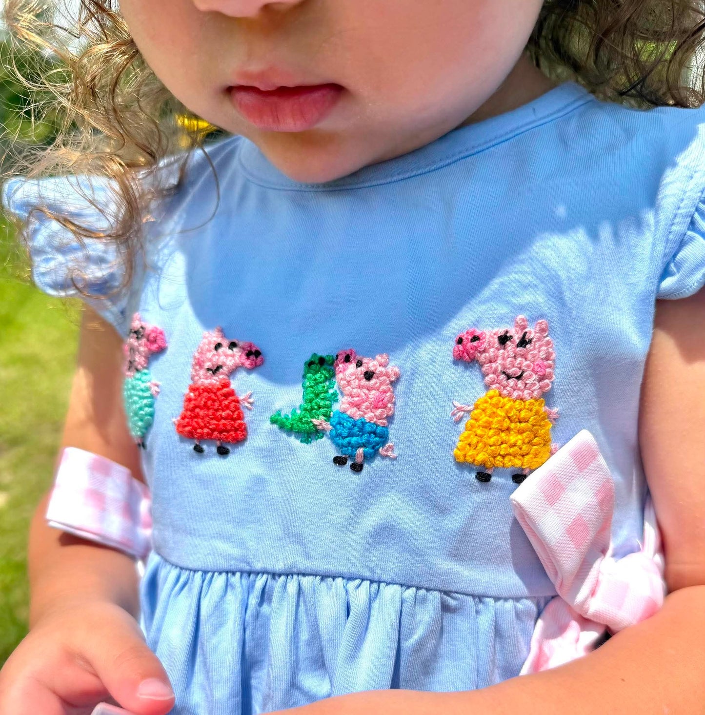 RTS - Girl Pig Short Set