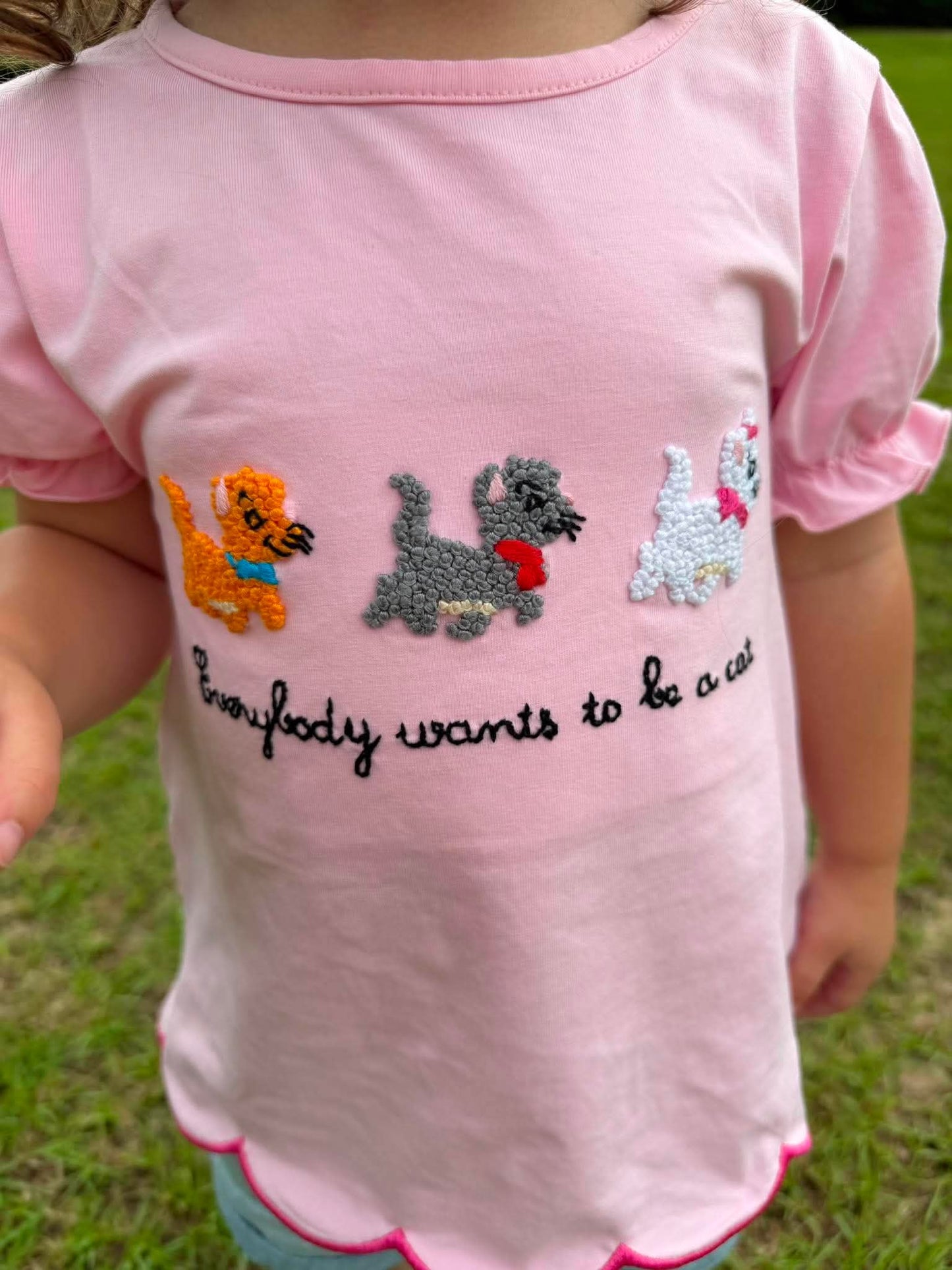 RTS - Pink Cat Tee