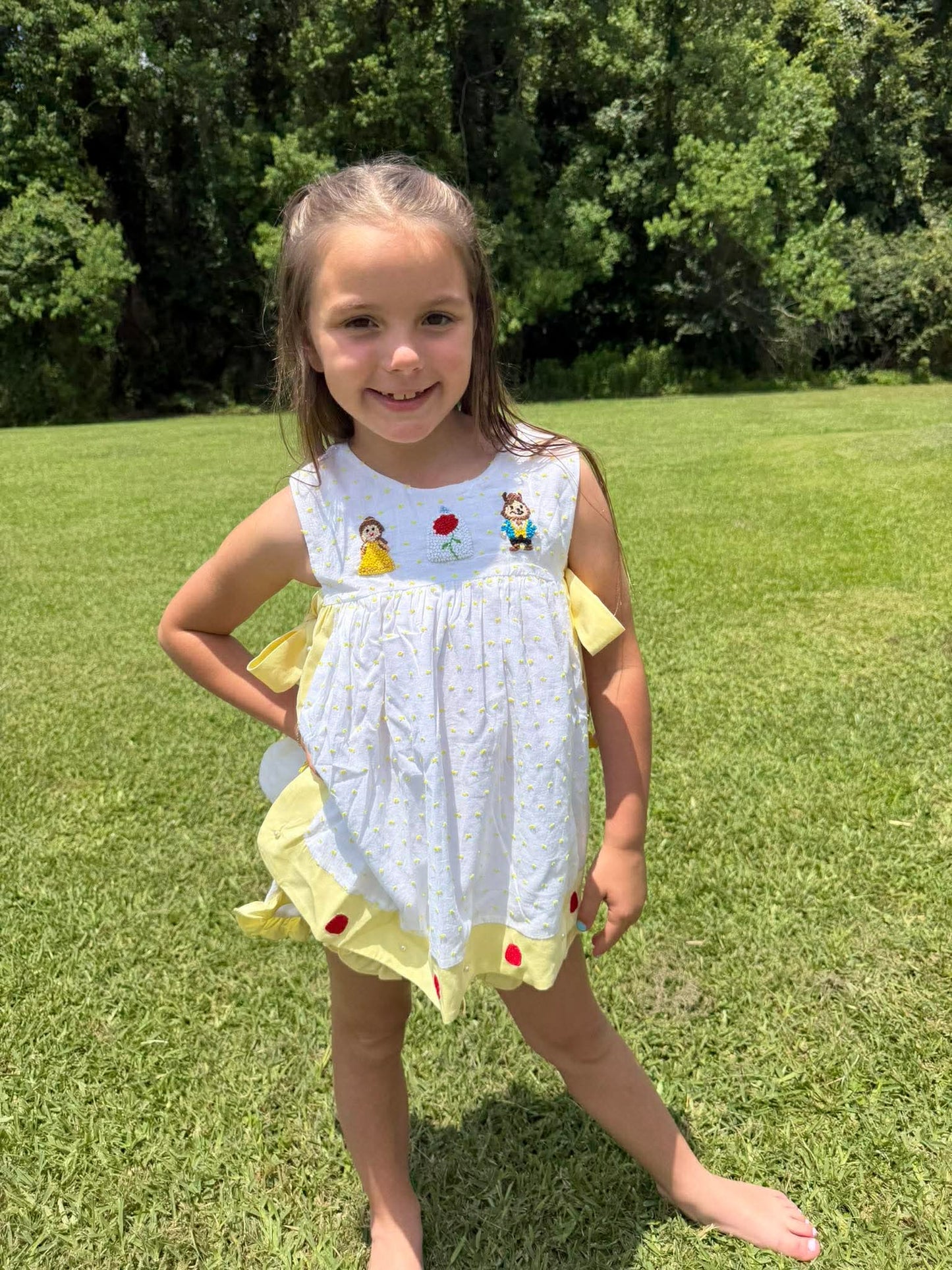 RTS - Yellow Princess Short set