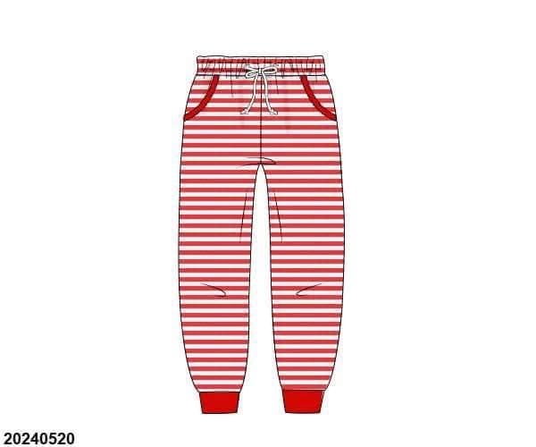 RTS - Red Stripe Joggers