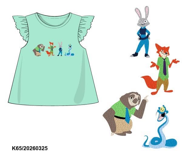 RTS - Girl Zoo Friend Tee