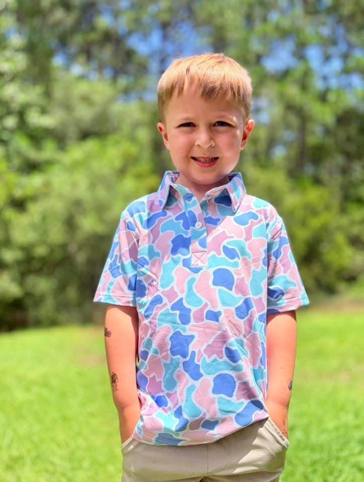 RTS - Coastal Camo Polo