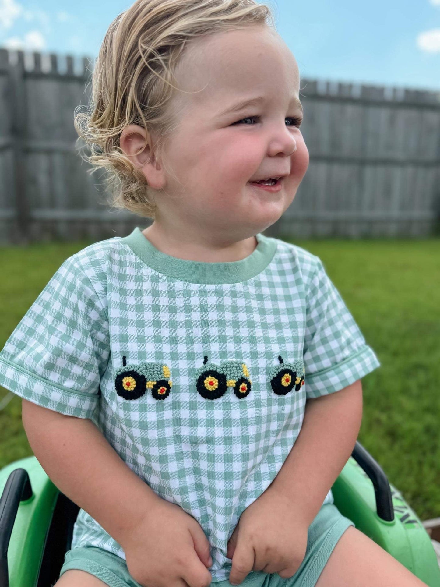 RTS - Green tractor Short Set