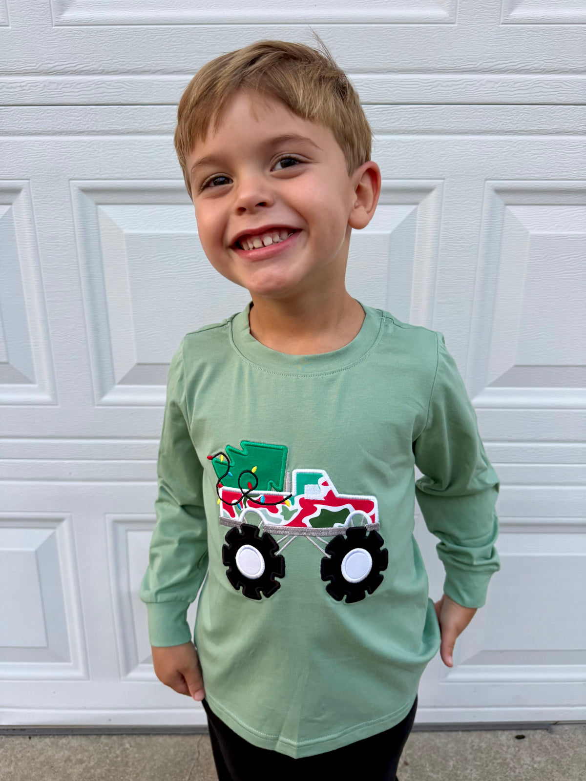 RTS - Camo Monster Truck Tee