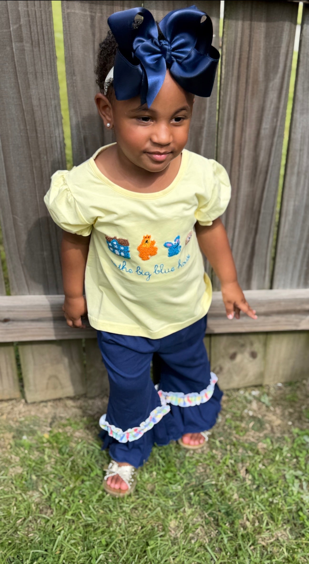 RTS - Girl Blue House Tee