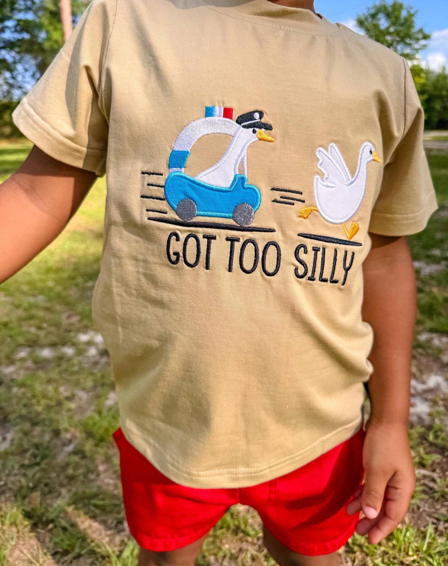 RTS - Silly Police Goose Tee
