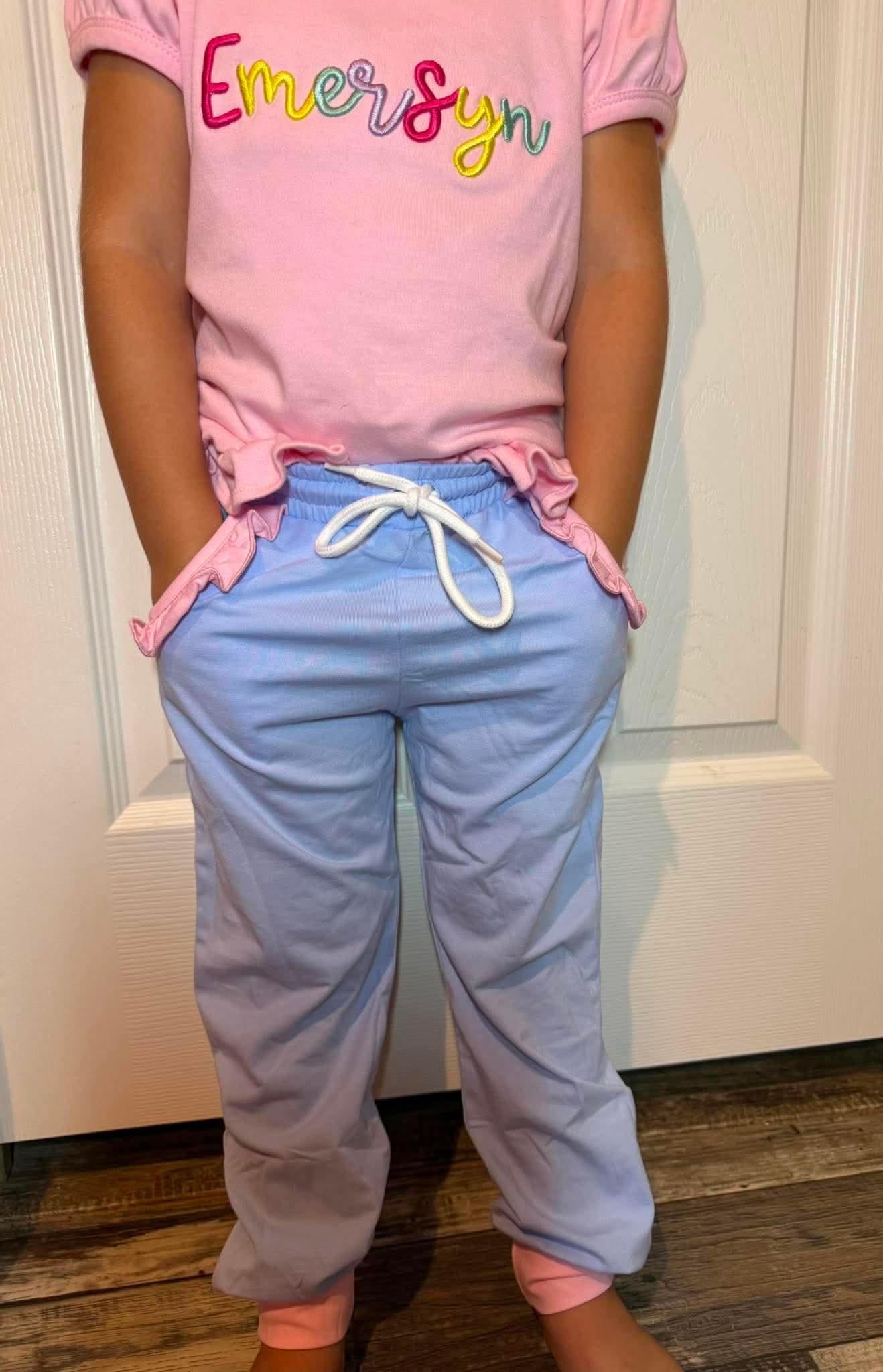 RTS - Pink, Blue, Purple Girl Jogger Pack