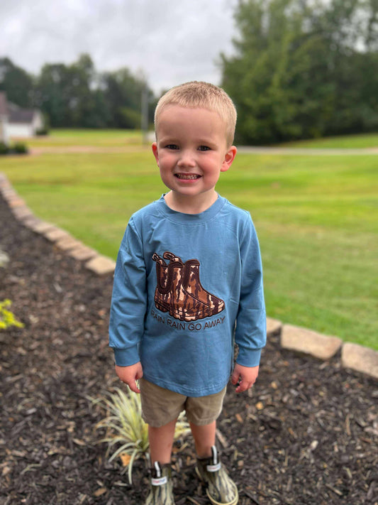 RTS - Camo Rain Boots Tee