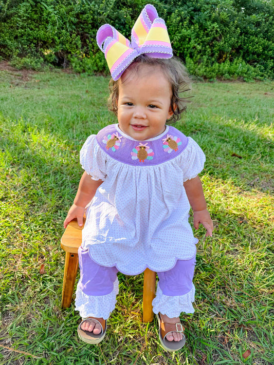 RTS - Girl Turkey Pant Set