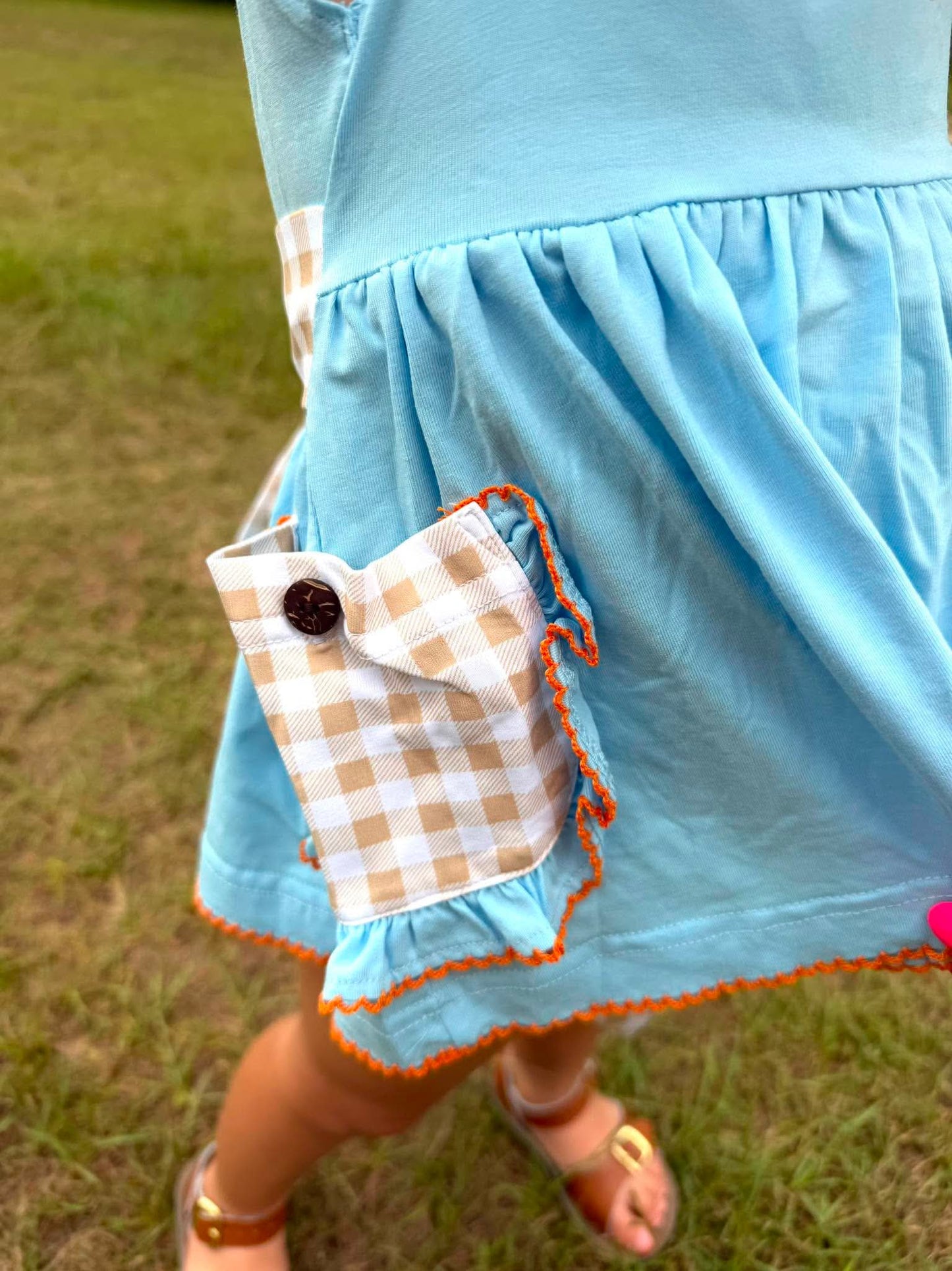 RTS - Girl Pumpkin Trio Diaper Set