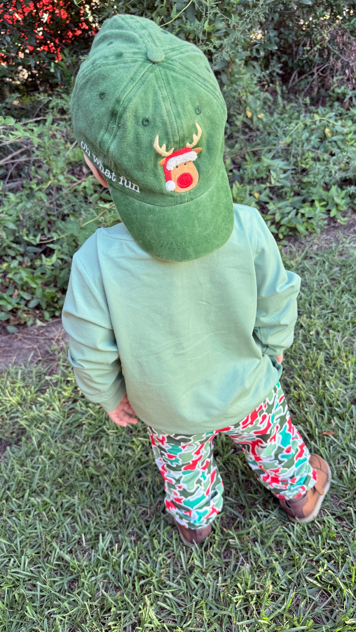 RTS - Christmas Camo Joggers