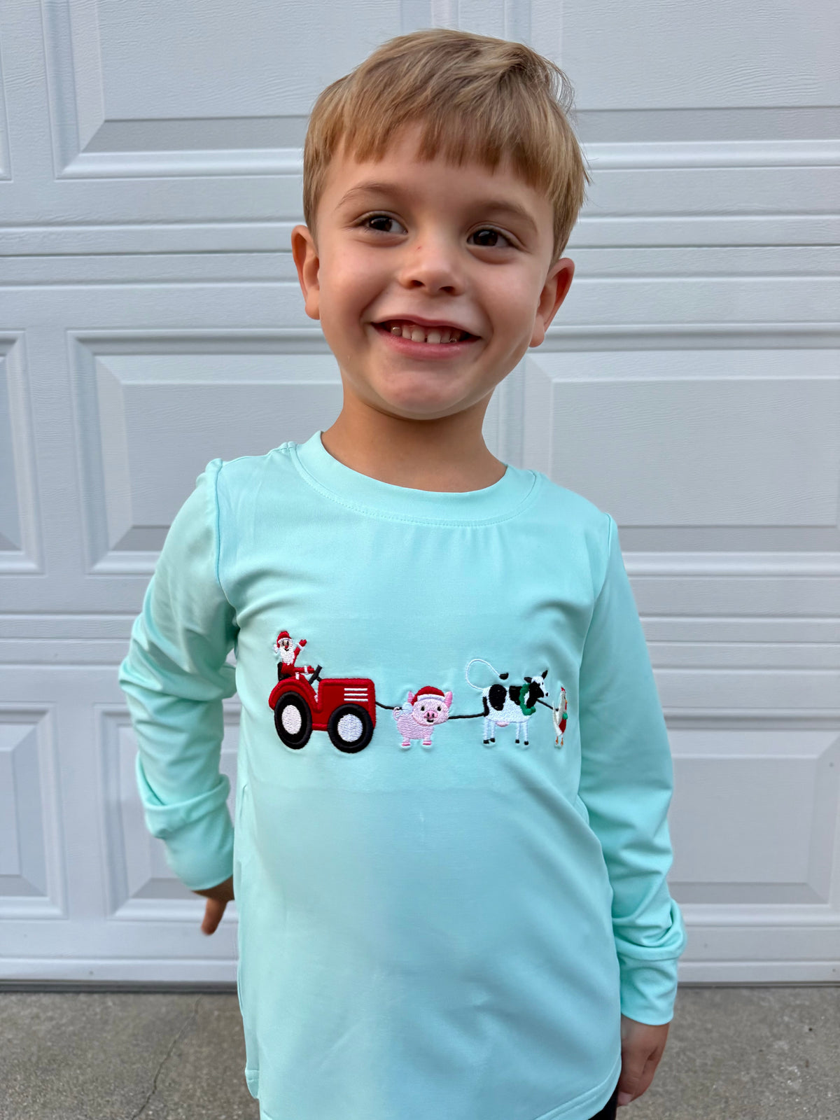 RTS - Christmas Farm Animal Tee