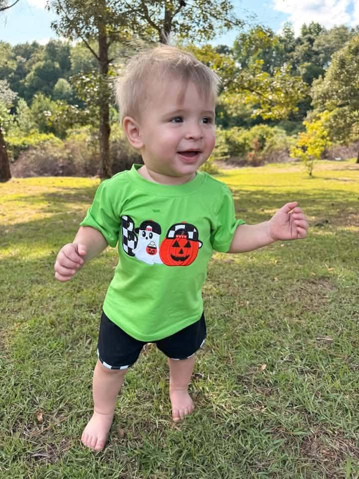RTS - Boo Check Short Set