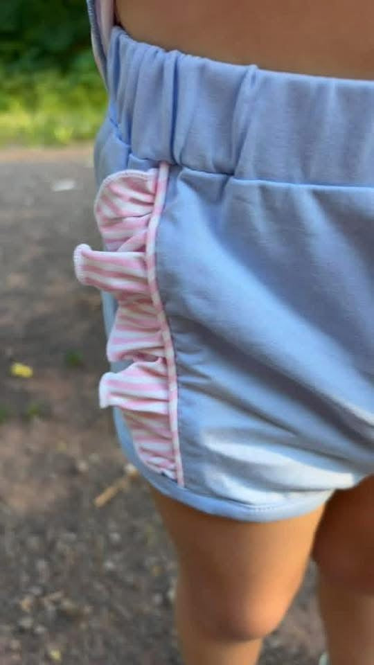 RTS - Girl Little Dirt Short Set